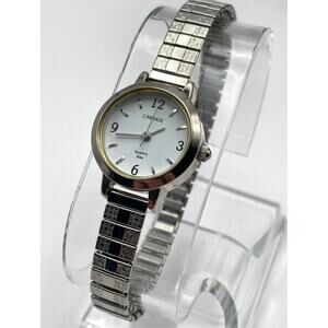 VTG Carriage Timex Women's Watch 21mm - New Battery - WR 30m - Expandable